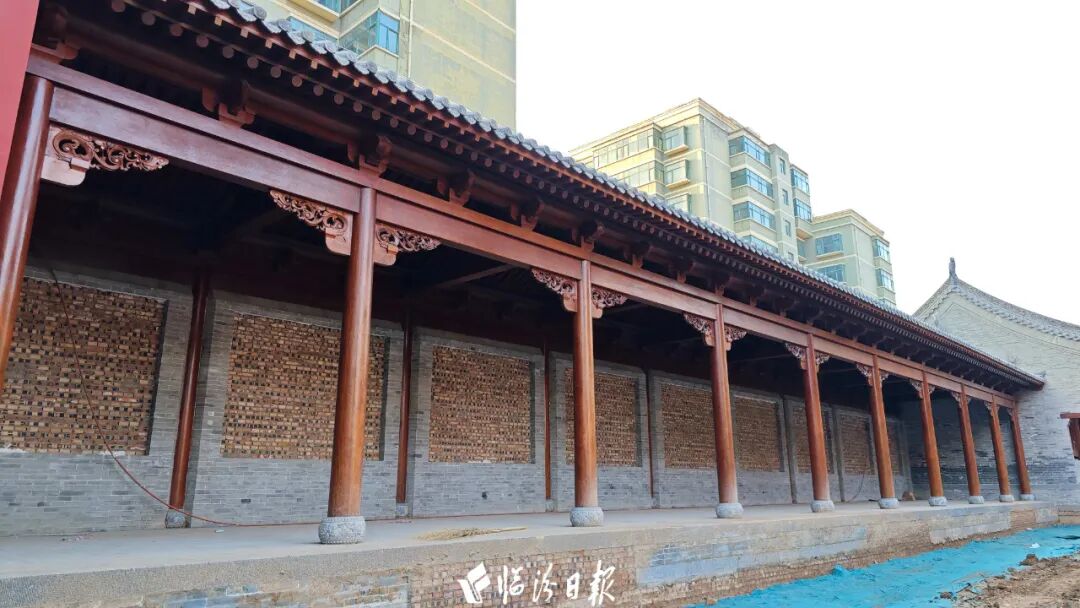 聚焦 ▍临汾市区这处文化景观，基础工程已完工！