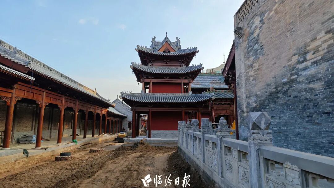 聚焦 ▍临汾市区这处文化景观，基础工程已完工！