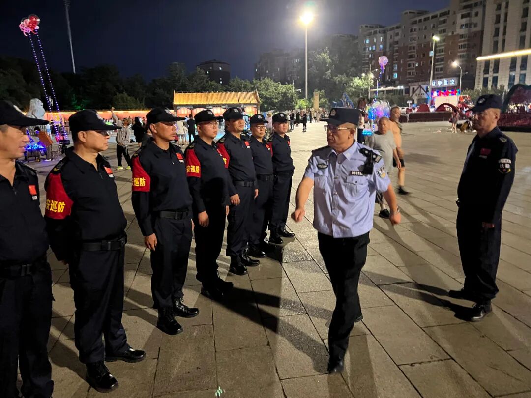 全省保安巡防队伍以社会责任为先,义务参与社会治安防控巡防工作,队员