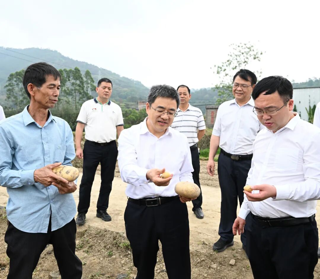 王雄昌到浦北县调研时强调深入贯彻落实全国两会精神扎实推动春耕生产