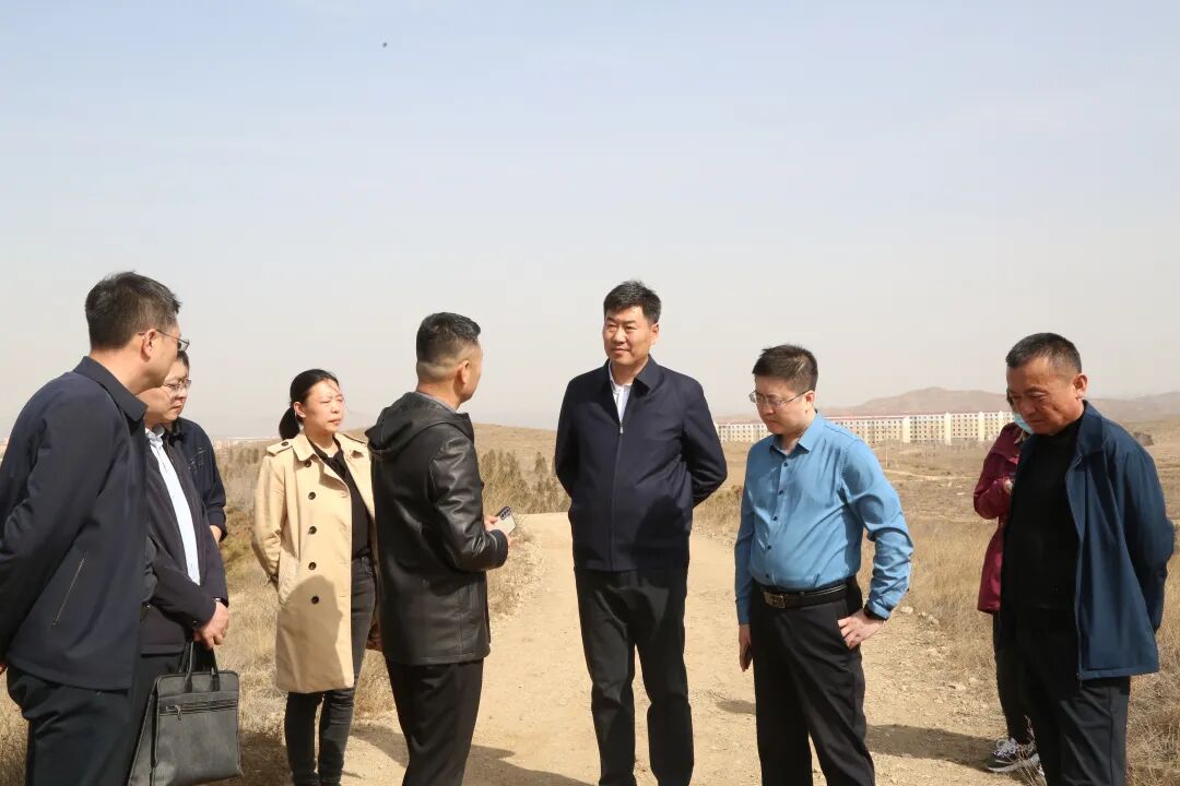 张晓飞调研城市出入口打造公路沿线环境整治国土绿化工作