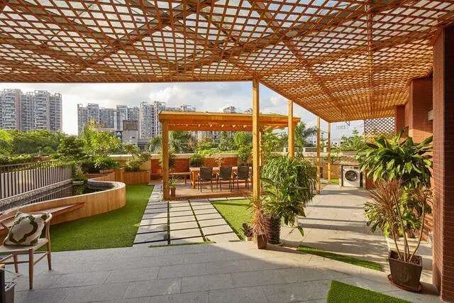 城市屋顶花园,绿色阳光私人庭院 - 华禹环境官网