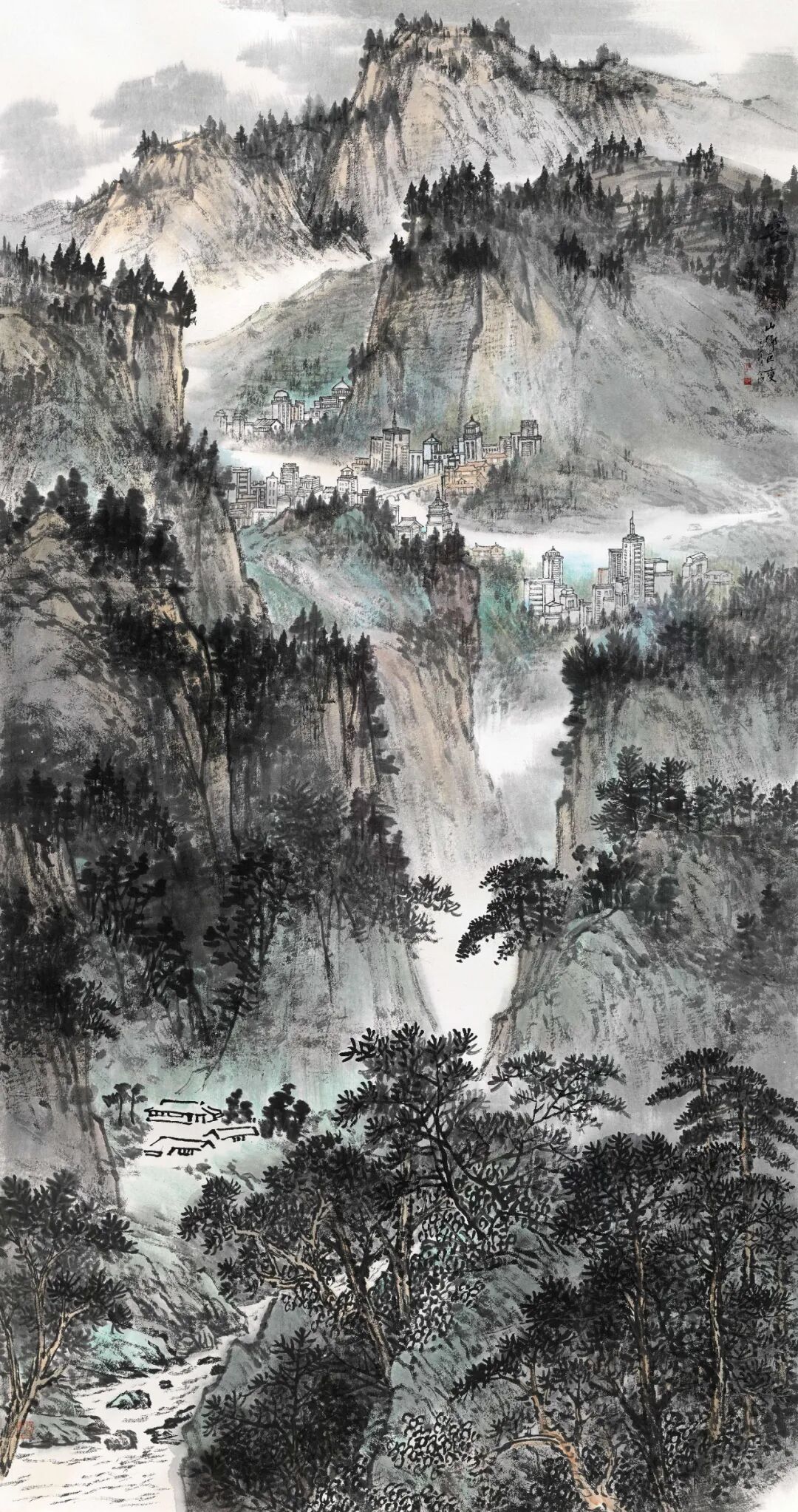 线上展厅丨"山水长常"长沙常德两地美术作品线上交流展