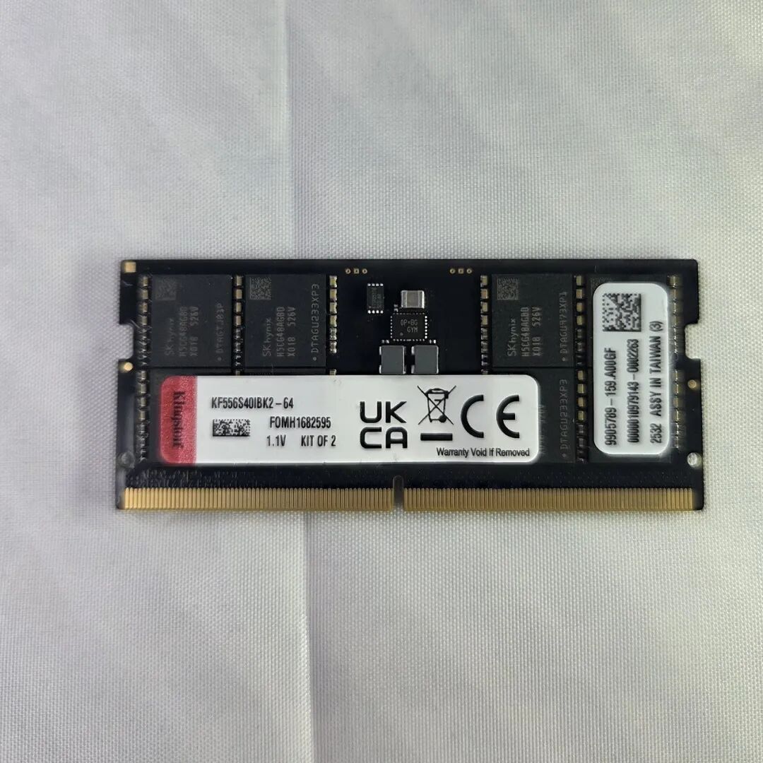 金士顿 FURY DDR5 SO-DIMM 笔记本内存