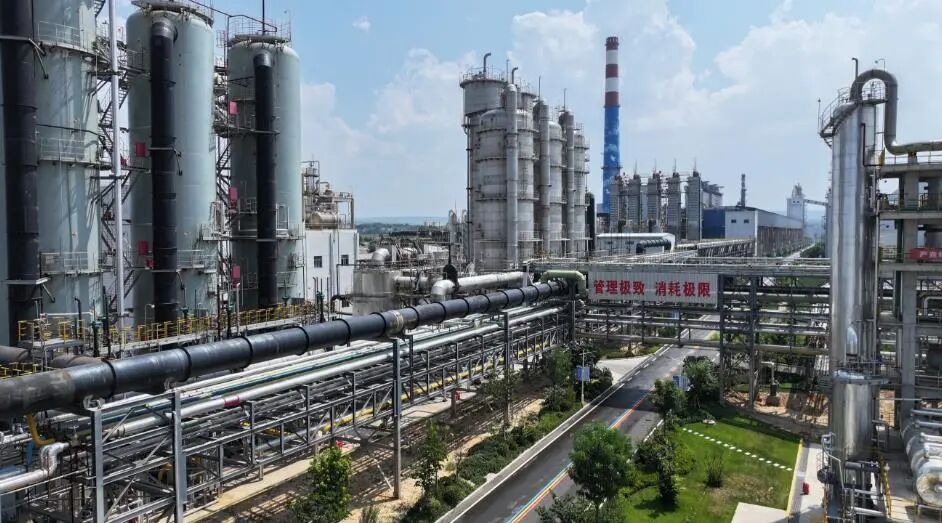 山西闽光新能源科技股份有限公司生产厂区。