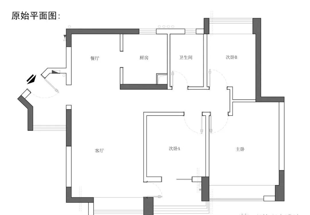 [北京今朝装饰]97㎡现代原木风小家，阳光洒进家里的感觉，超暖心