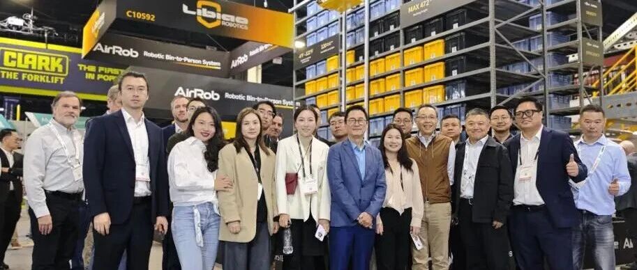 圆满收官｜立镖机器人亮相美国MODEX，以柔性自动化赋能全球智能物流升级