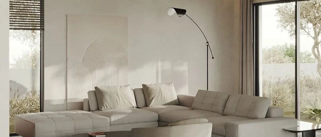 214㎡高雅而迷人的中性色美宅