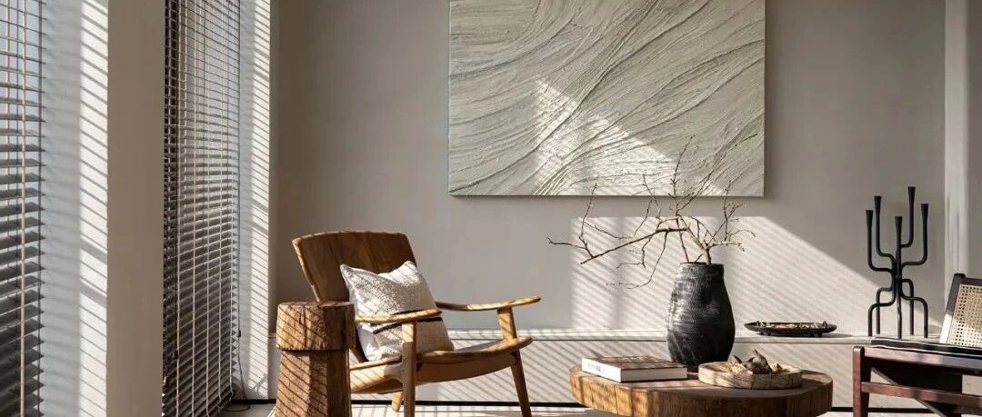 侘寂风小跃层设计 | 虚室生白，复得自然