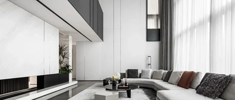 80款挑空客厅设计，大宅就该有这气势！