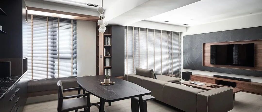 高级灰设计，超有质感的现代空间