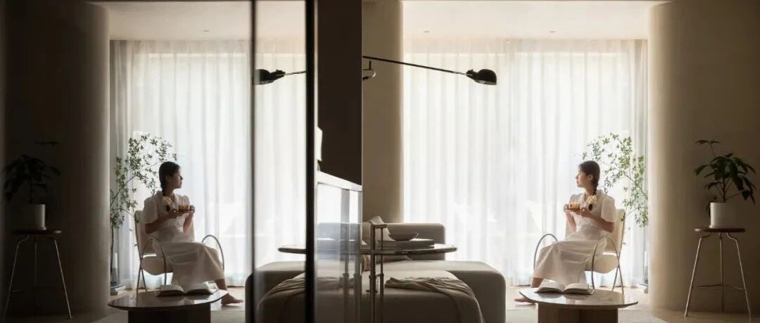 100㎡侘寂风，柔和弧线+微水泥质感，将生活和艺术娓娓道来~