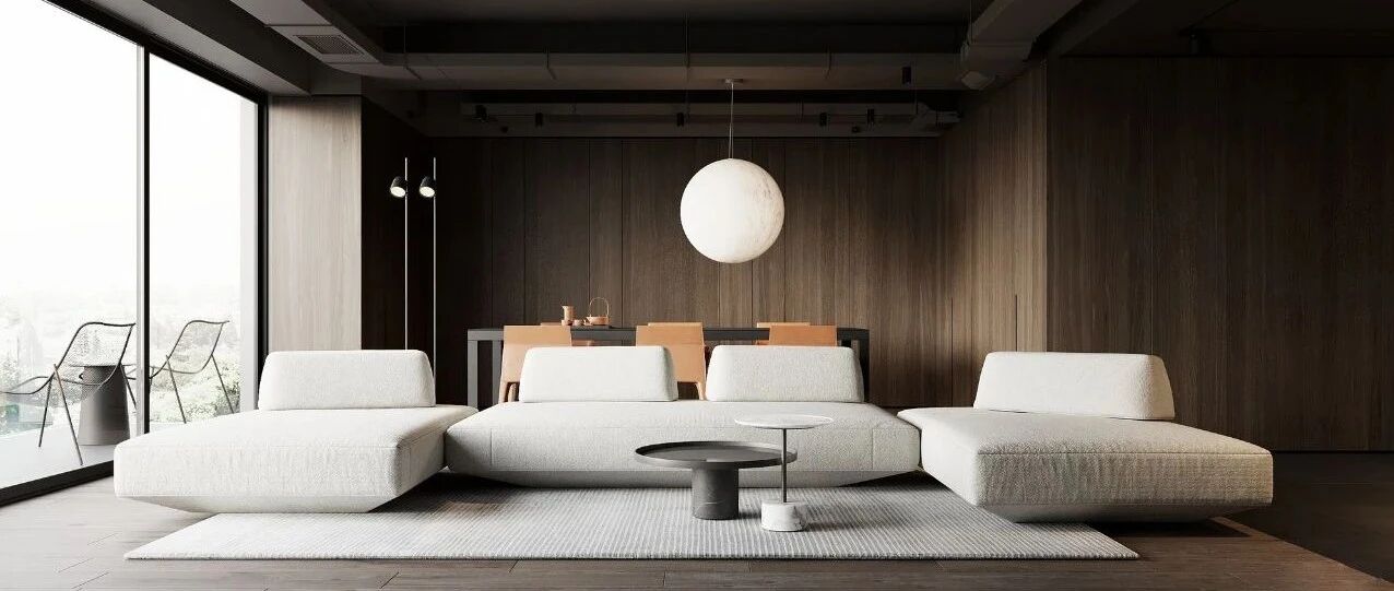 微水泥与木饰面，无限放大的高级感