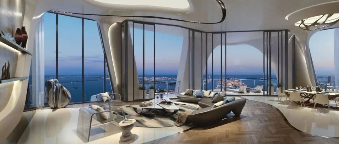 扎哈遗作 | 贝克汉姆花重金买下的顶层豪宅长啥样?