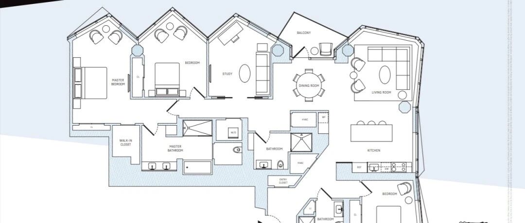 螺旋式的公寓楼，每个户型都超“奇葩”，竟还成了地标！
