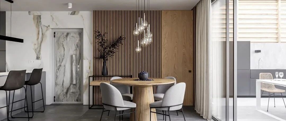 进门不做隔断，138㎡三居室无玄关，照样美上天！