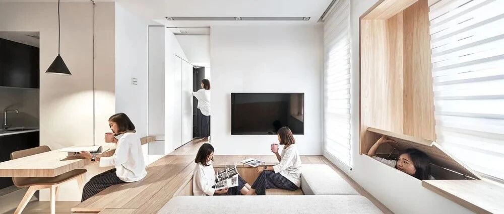 30㎡一居改两居，教科书般改造