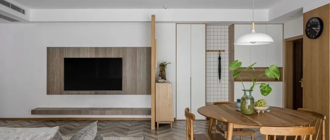 一家五口的118㎡，拆掉隔墙，改出通透客餐厨和豪华主卧~