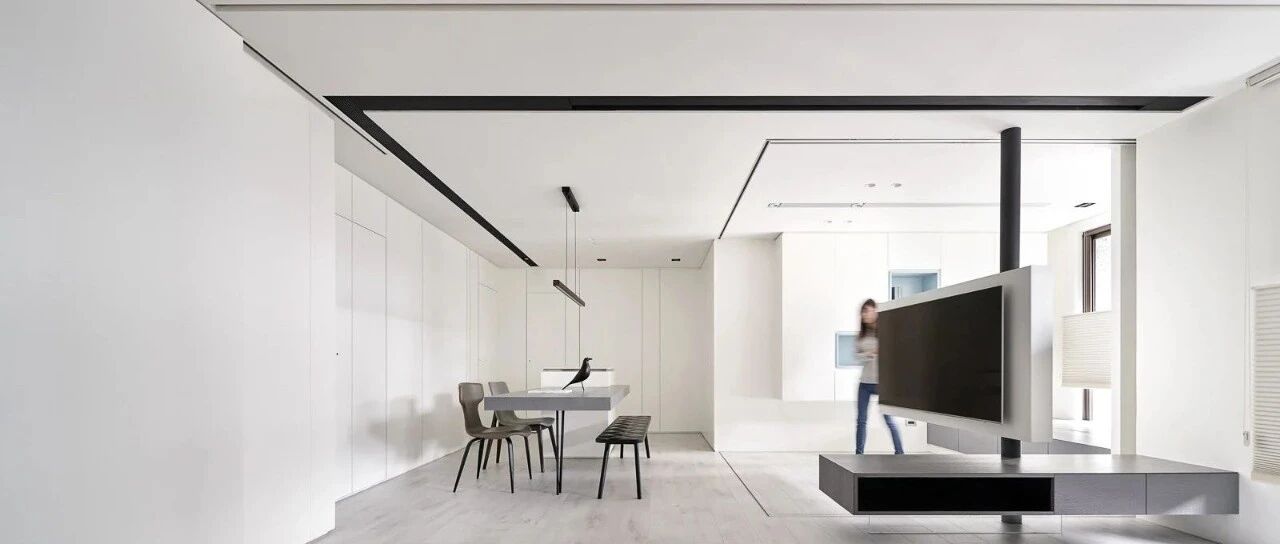 小户型+旋转电视墙，面积不变，实用加倍!