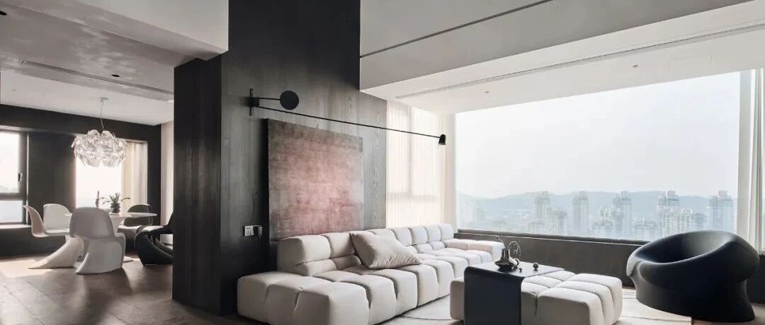 钱塘江畔顶层复式，藏不住的艺术气质