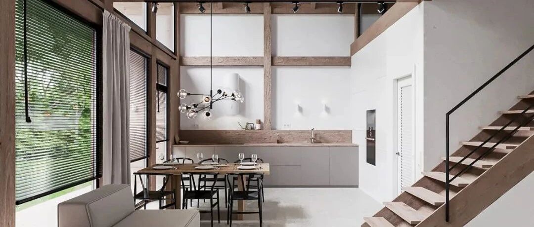 LOFT该怎么装？看看这个145㎡治愈美宅就知道了