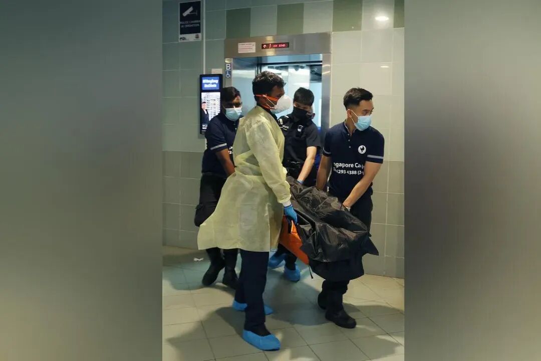 The bodies were discovered at 1.35pm on Oct 6 in a flat on the eighth floor of Block 324D Sengkang East Way.