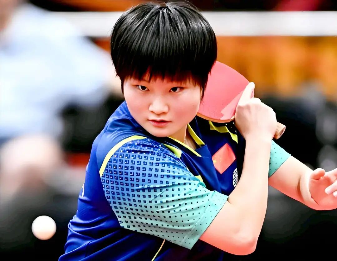 孙颖莎3-0朱思冰 晋级16强