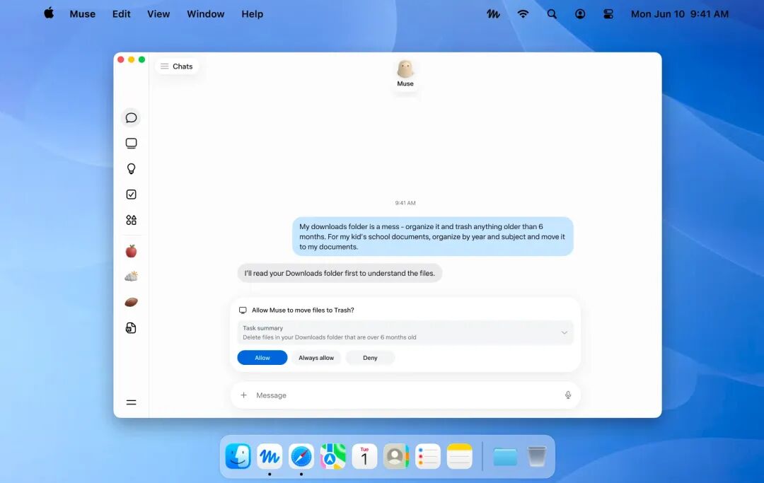 Muse Mac app