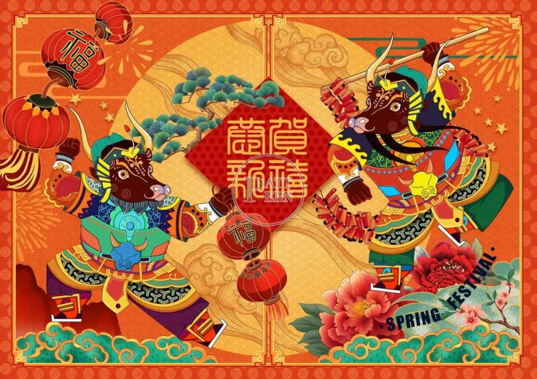图案设计 | 除了红红火火,新年限定还能玩什么?-微信头条网 图案设计 | 除了红红火火,新年限定还能玩什么?