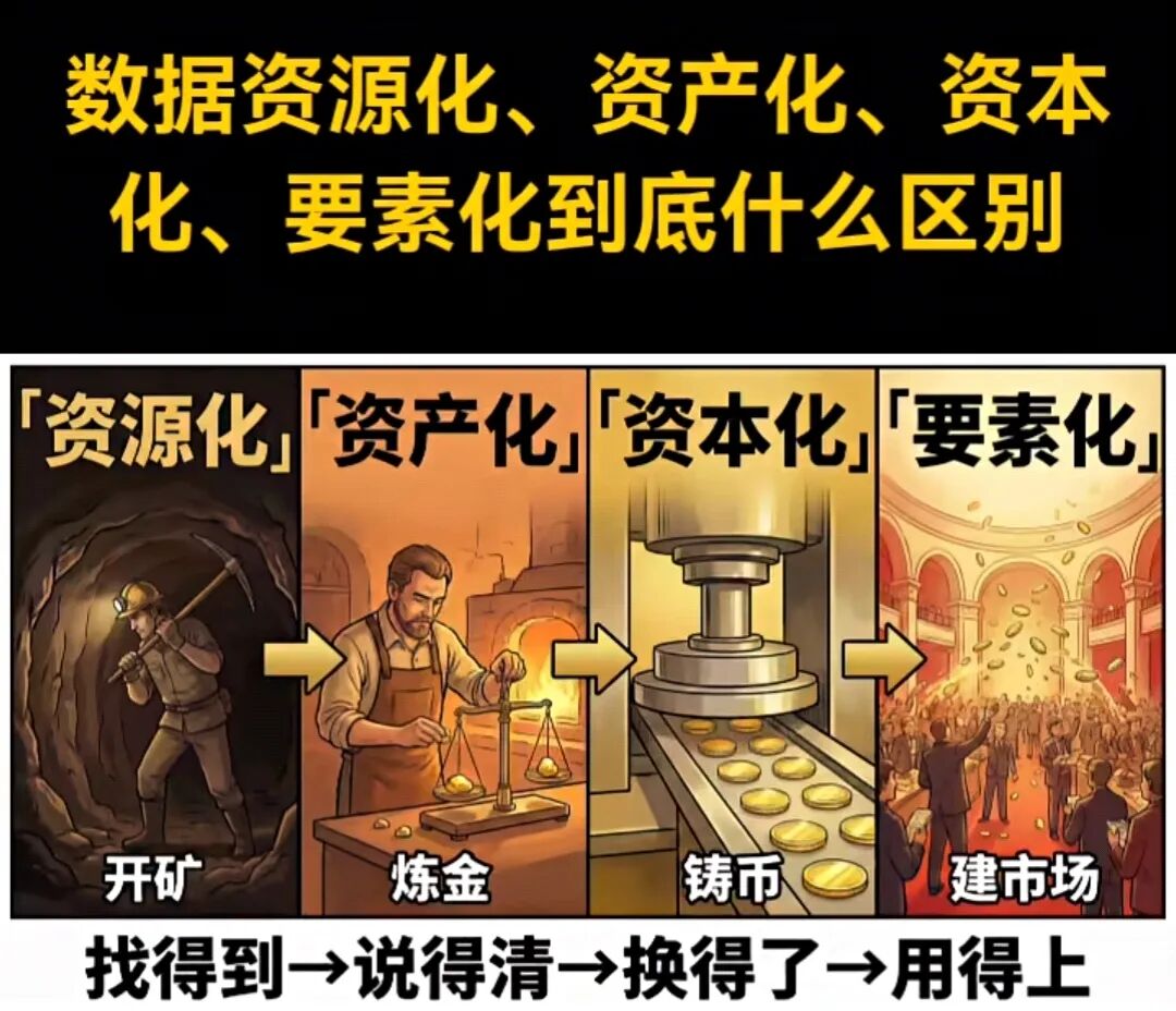 数据“四化”：数据从“废纸”变“钱”的四个步骤