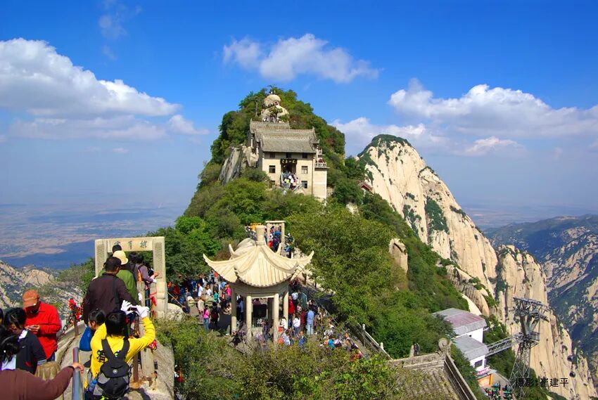 春游攻略看人间四月天华山如画云如烟