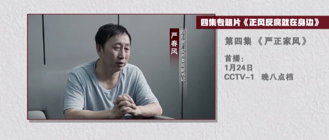 第四集预告：“严书记”出镜忏悔