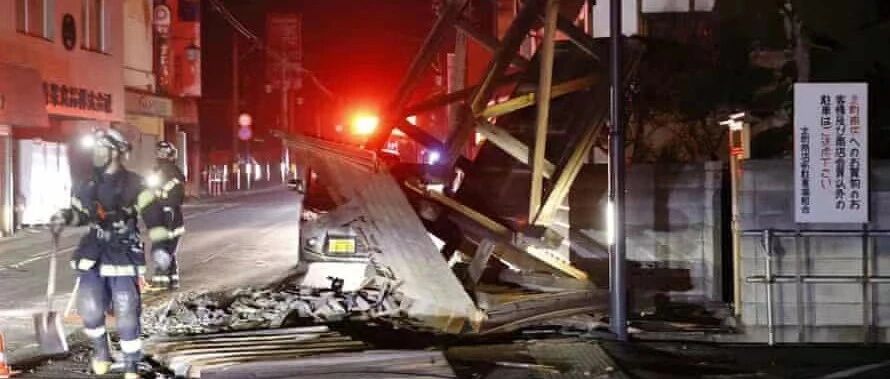日本深夜突发7.3级强震，已致超百人受伤