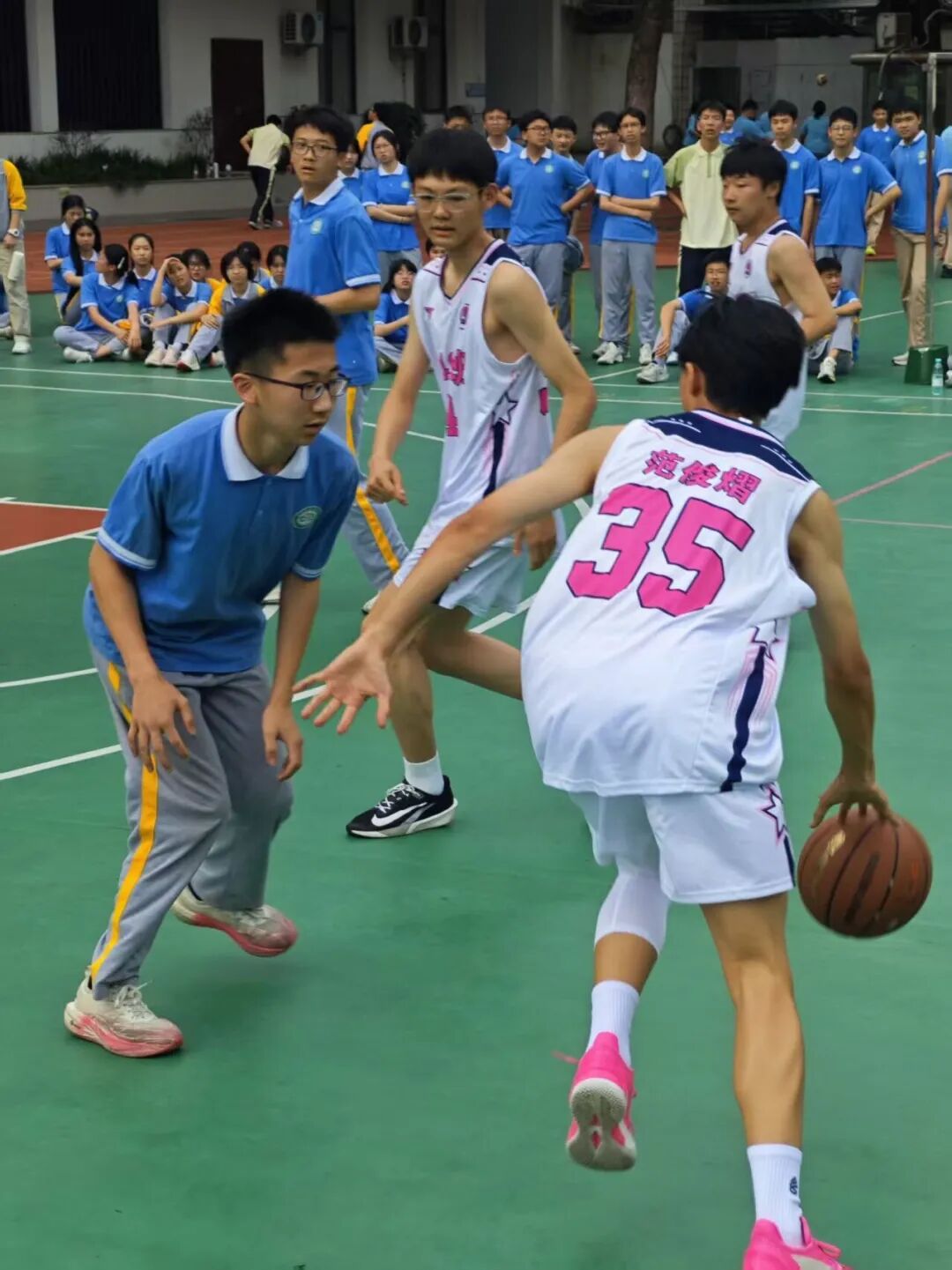 健康第一 | 青春飞扬 篮球逐梦——湘潭市益智中学八年级校园篮球赛热血收官