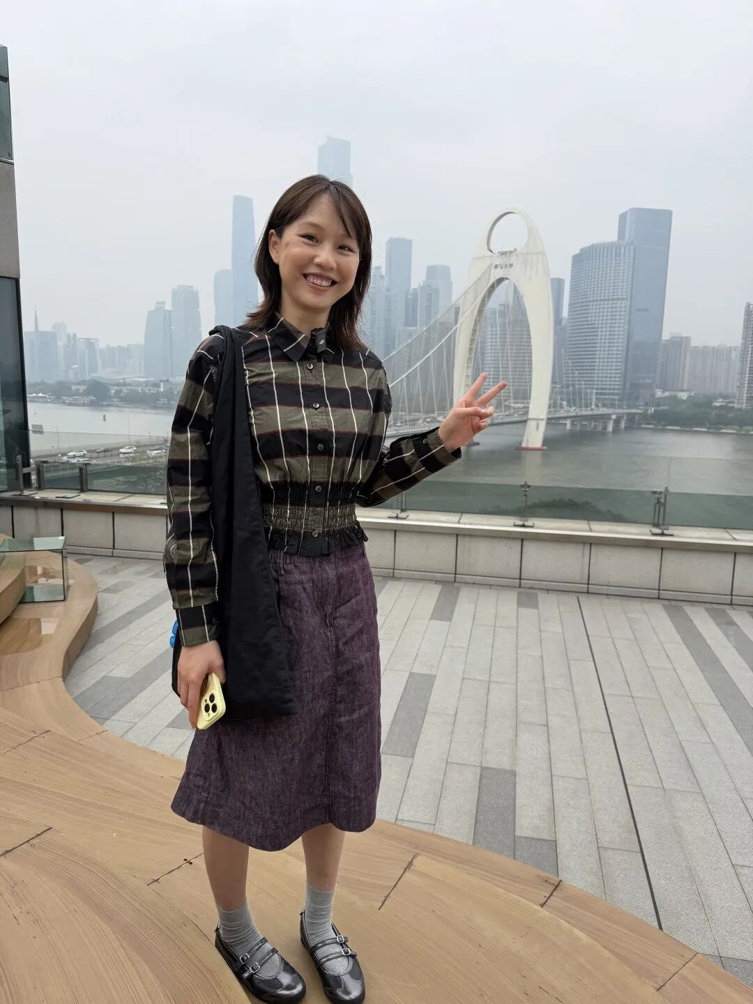 Yoyo接受记者采访
