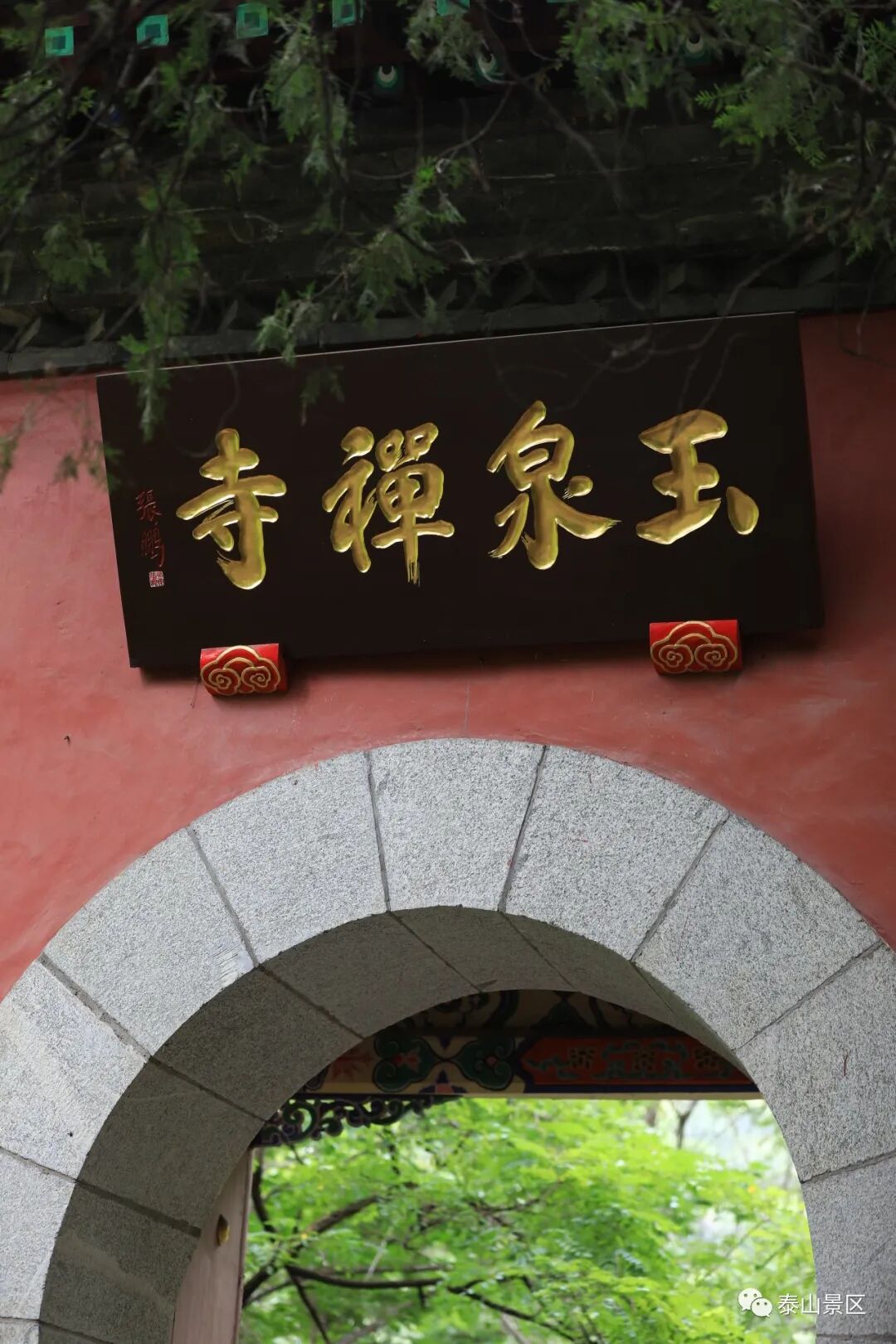 打卡夏日泰山玉泉寺林中静听禅音以解夏日烦忧