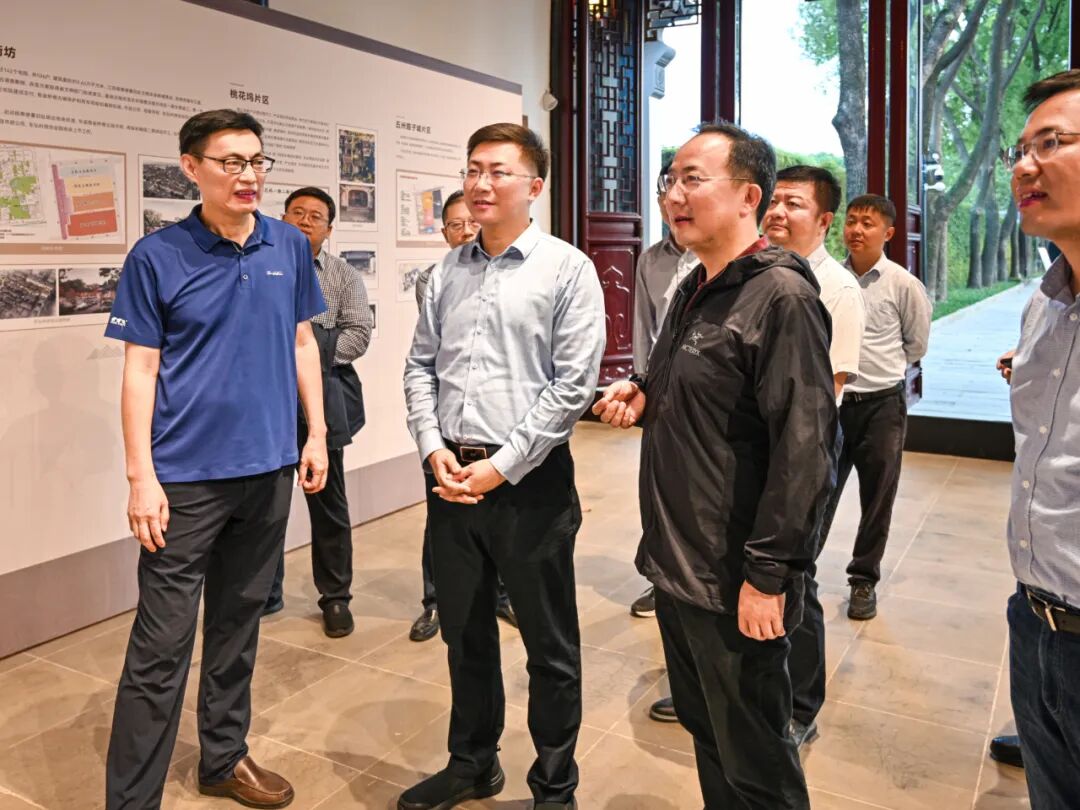 广陵发布郎俊带队赴苏州姑苏区考察学习古城保护更新工作