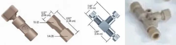 安譜實驗-IDEX液相色譜常用耗材配件——接頭、管路、兩通、三通、過濾器