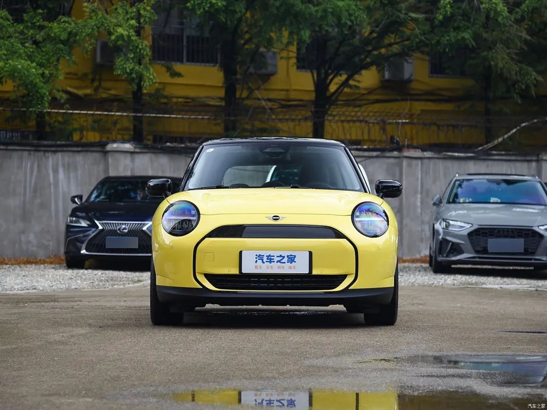 Electric MINI COOPER Side View