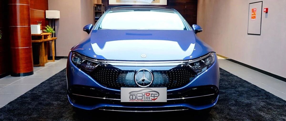 量产风阻最低 数字体验很前卫 抢占行业高位 奔驰EQS实拍简评