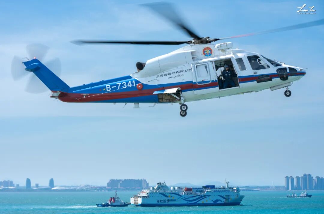 参加2026洋浦海洋救援抢险的西科斯基S-76救助直升机.jpg