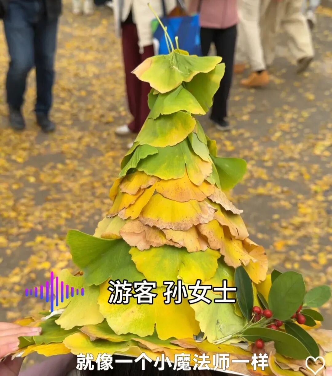 银杏叶魔法帽火了