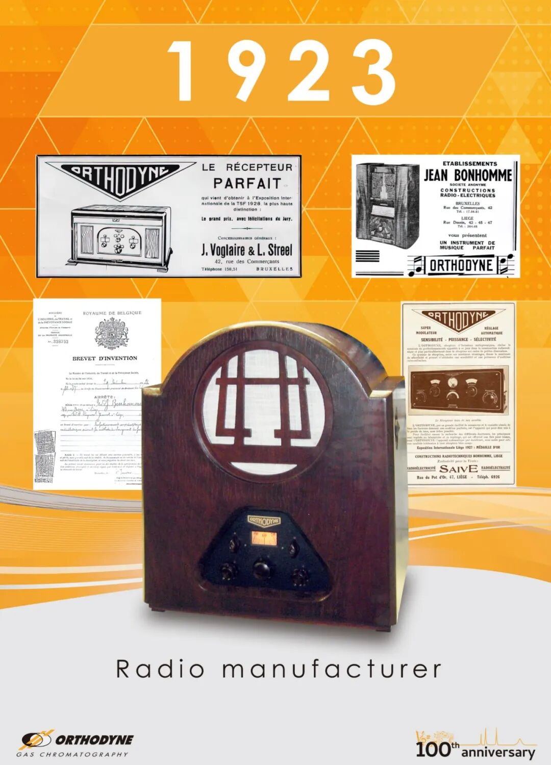 傲領百年 ┃ 祝賀雪迪龍全資子公司比利時傲領成立100周年！