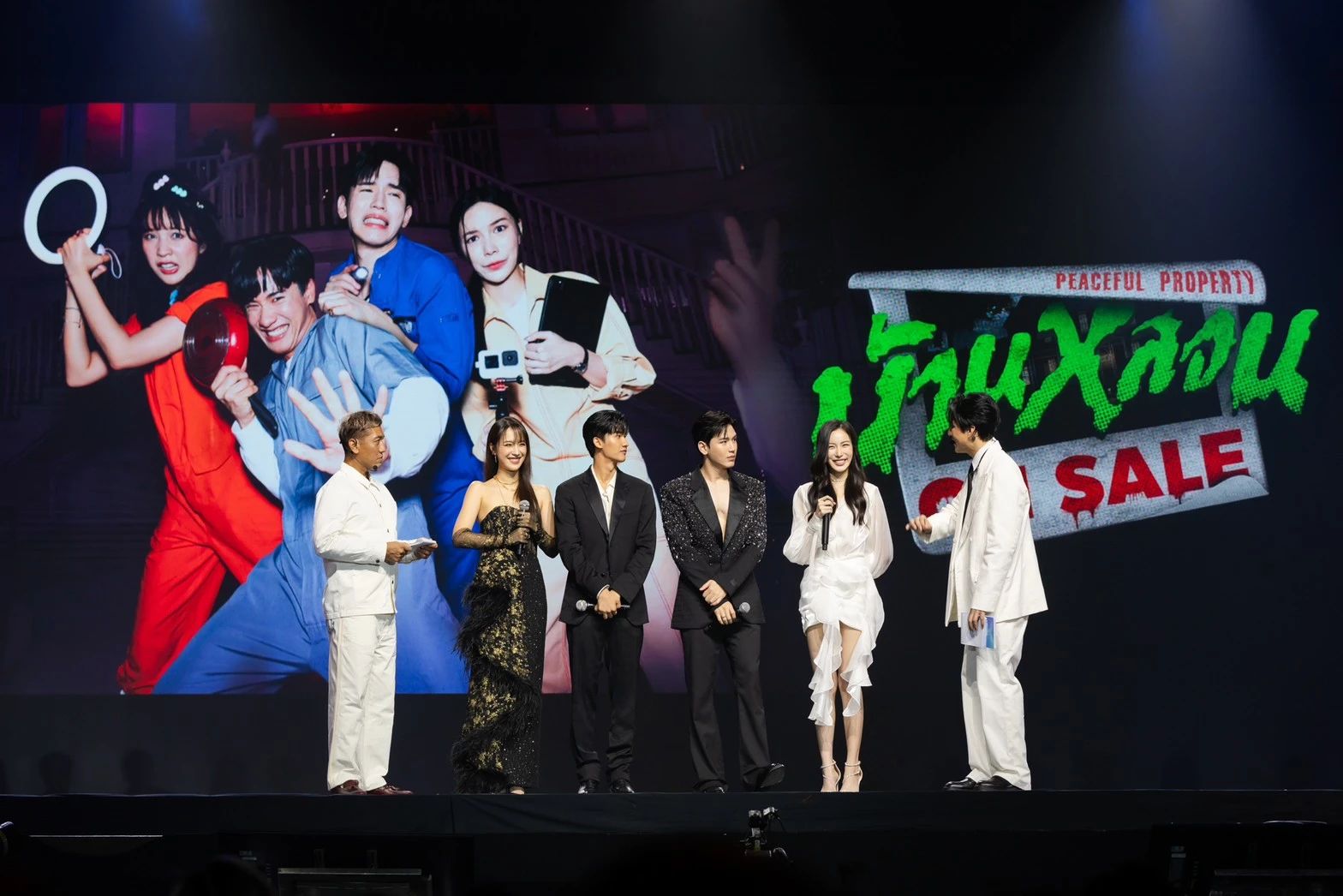 A group of people on a stageDescription automatically generated