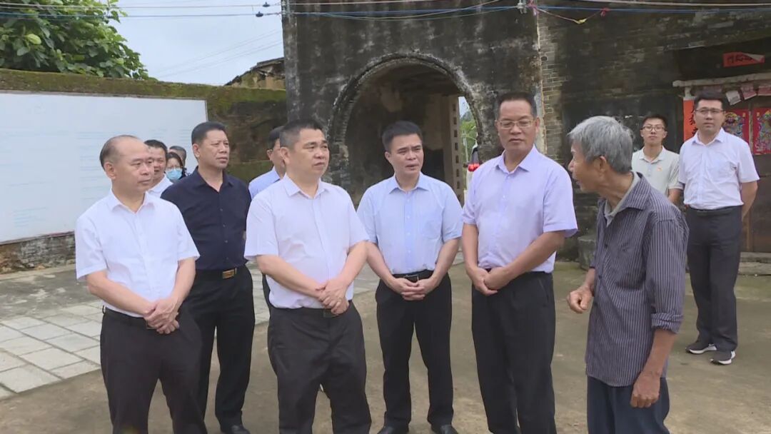 市领导冯周海率队到阳东区新洲镇调研文化振兴工作丨