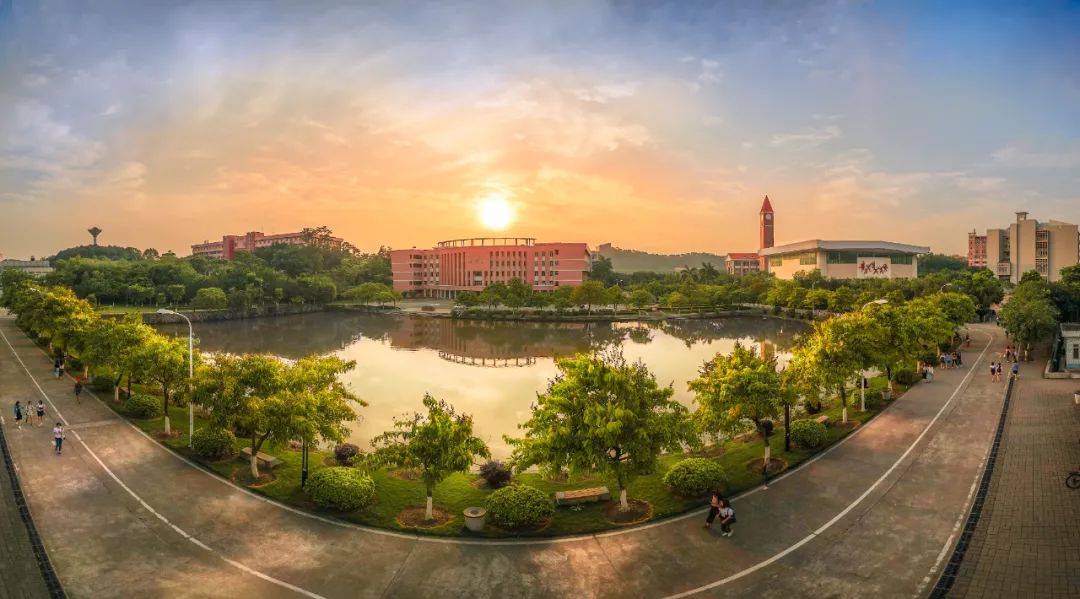 广东培正学院平面图图片