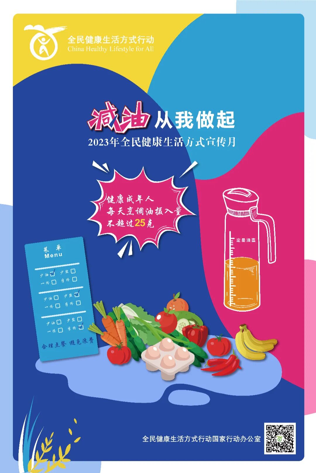 多部门"减油"联合倡议