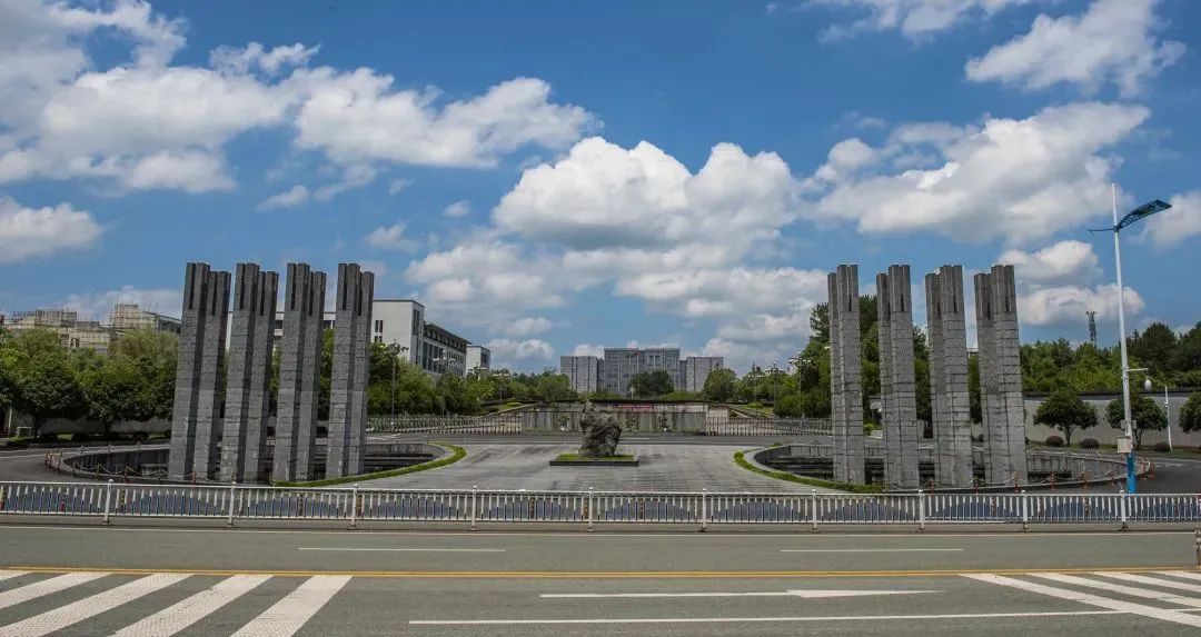 黄山学院风景图片