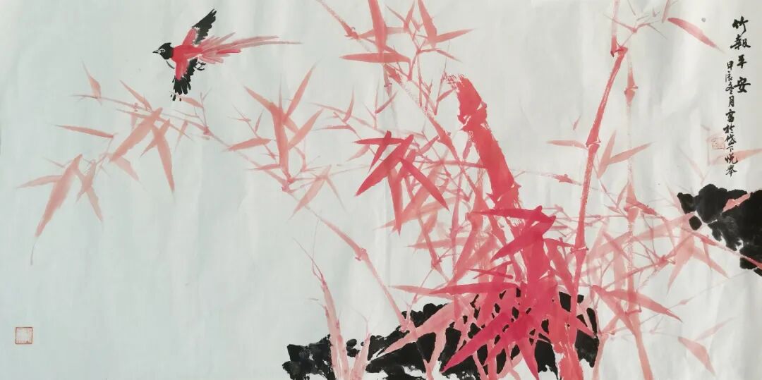 《江山如此多娇》138cmx69cm 2025年.jpg