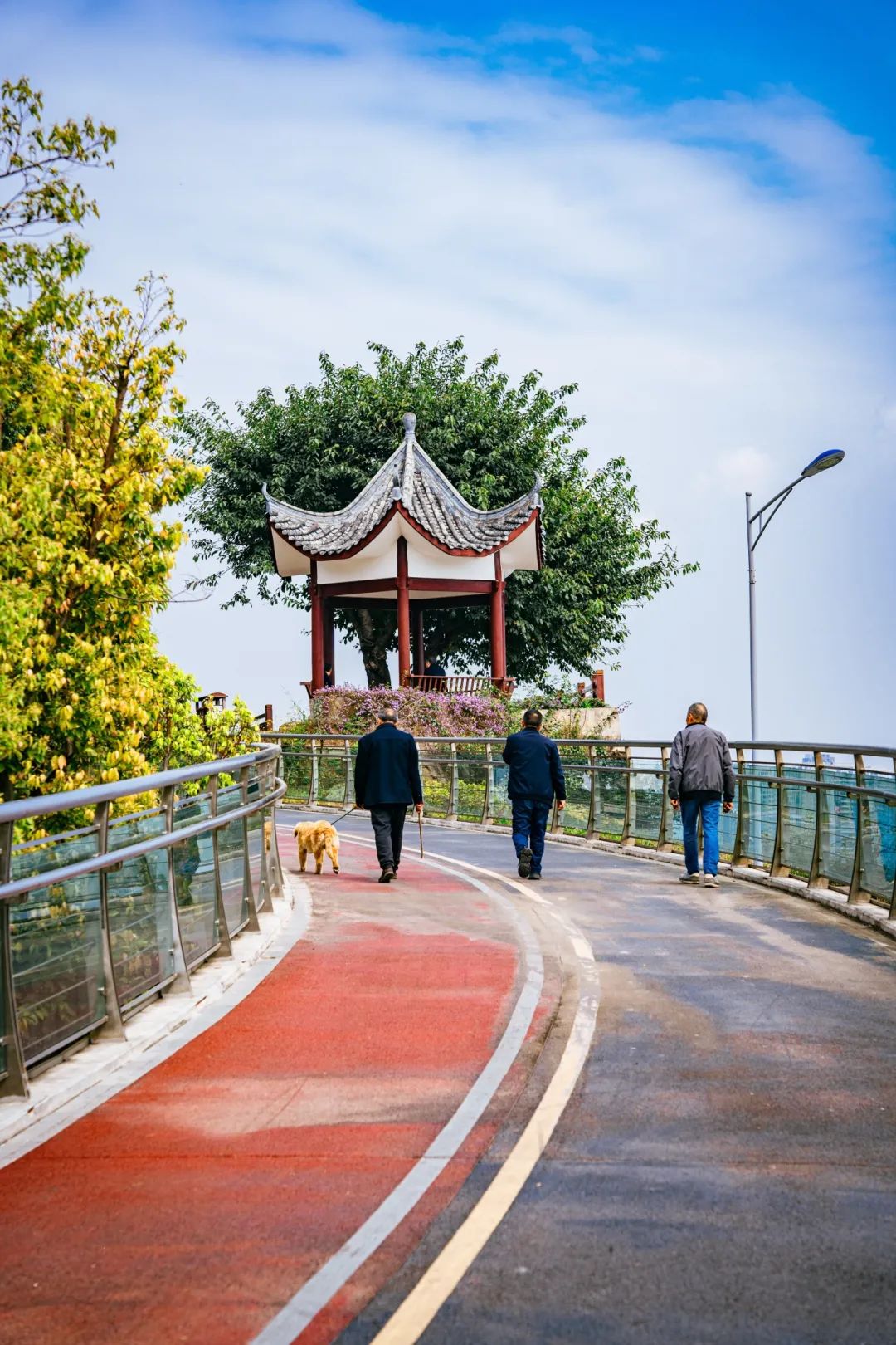 重庆环城墙步道图片